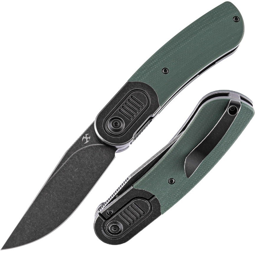 Kansept Knives Reverie Folding Knife 3.13″ CPM-S35VN Steel Blade Micarta Handle