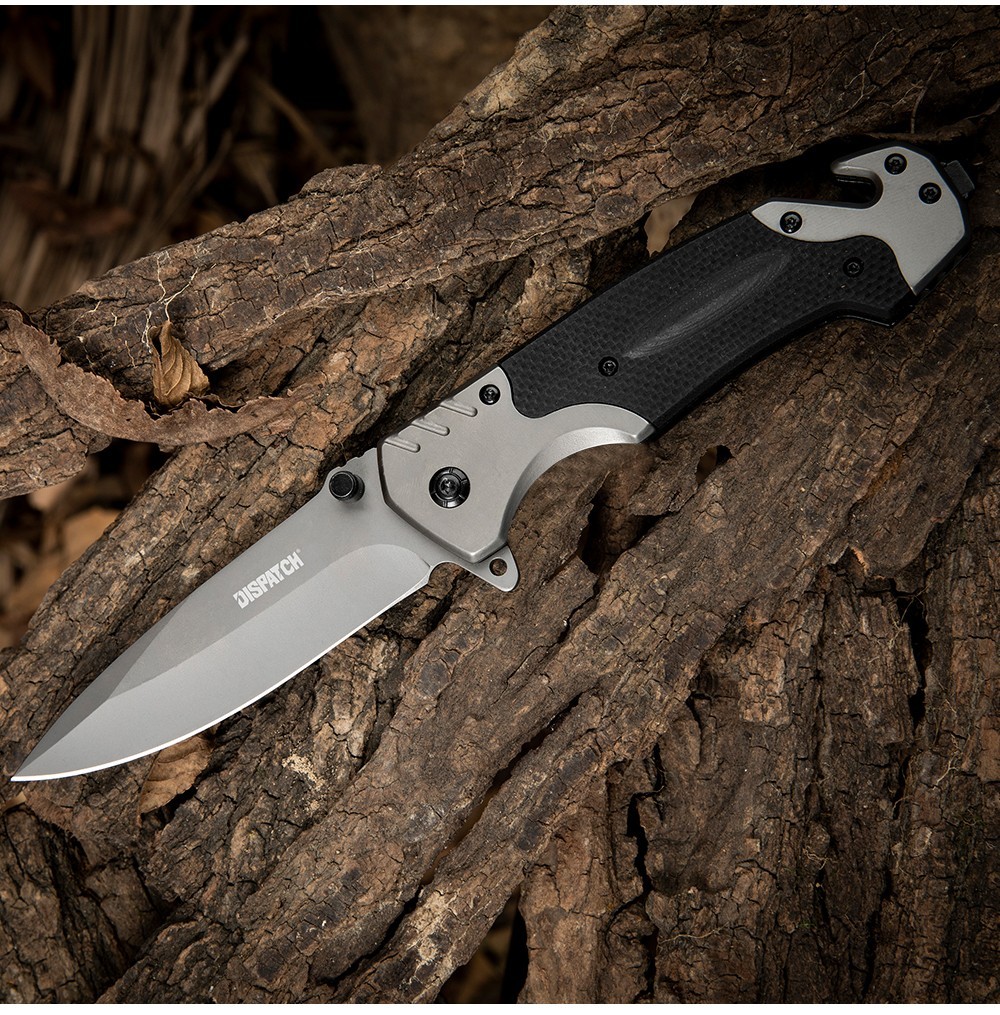 5″ Folding Pocket Knife – Wood Handle with Pocket Clip, EDC Carry Knives for Men