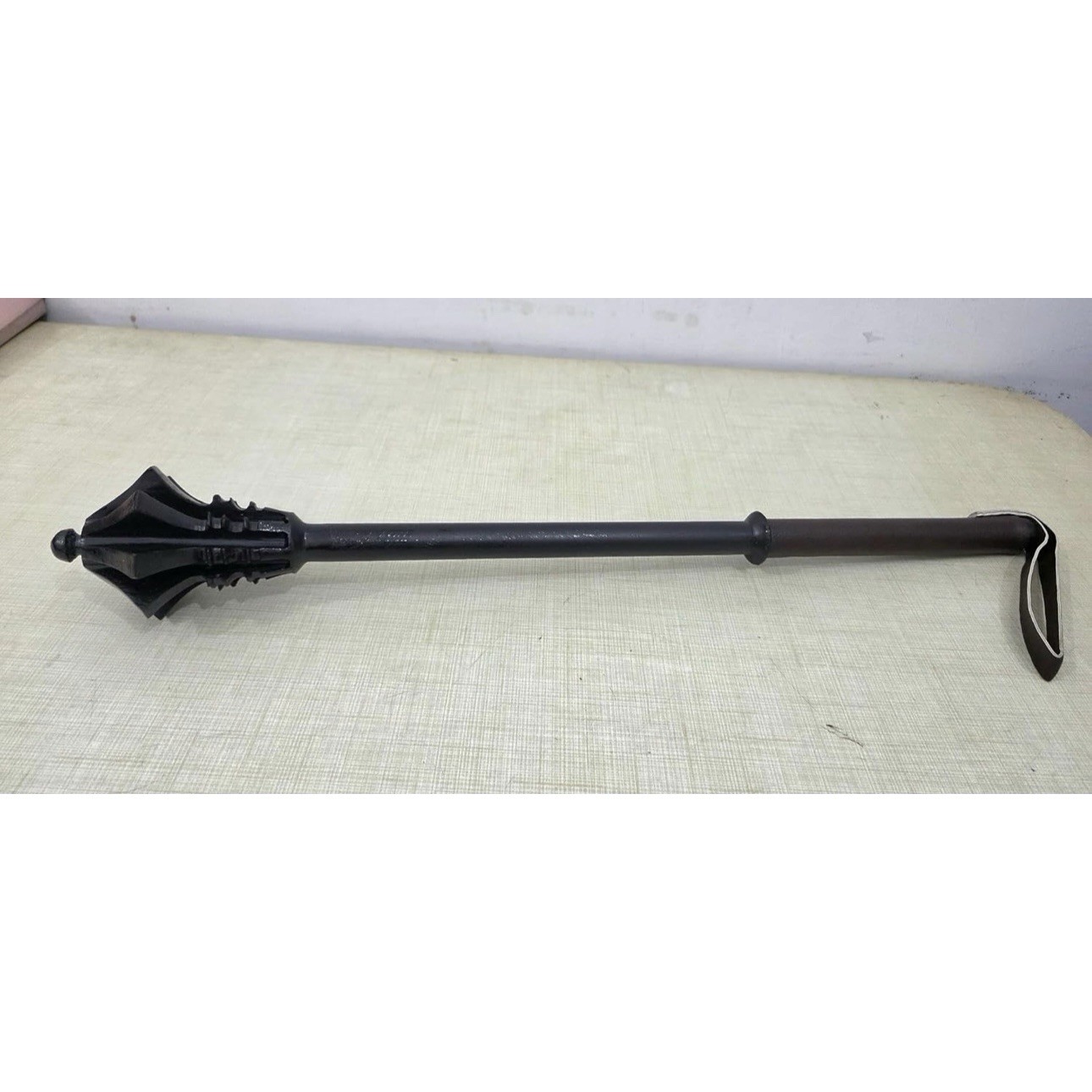 Medieval Warrior 24” Flanged Mace, Functional Battle-Ready Hand Forged Steel