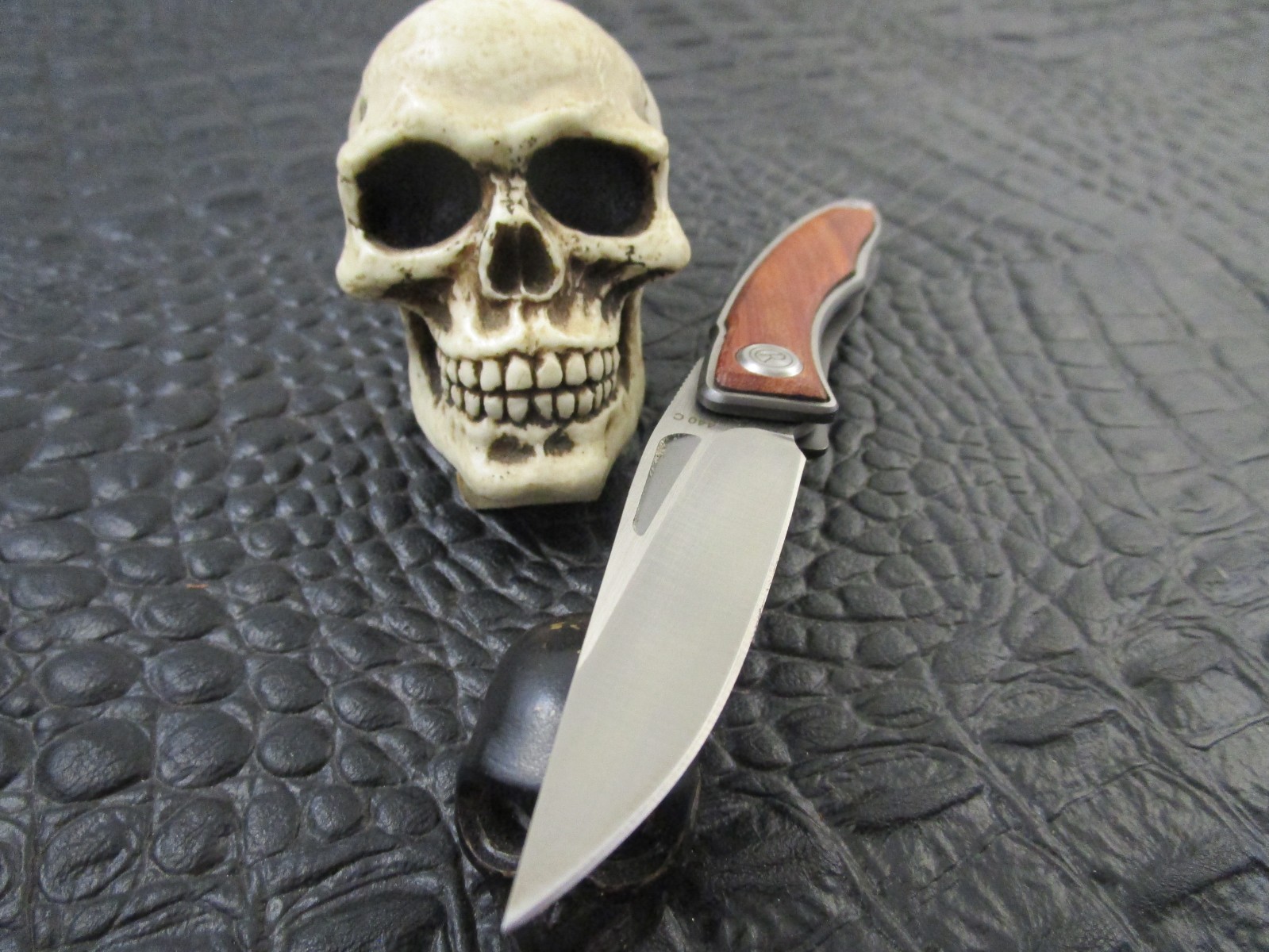 CUSTOM REPRODUCTION CHRIS REEVES STYLE MNANDI GREAT QUALITY & FINNISH 440-C