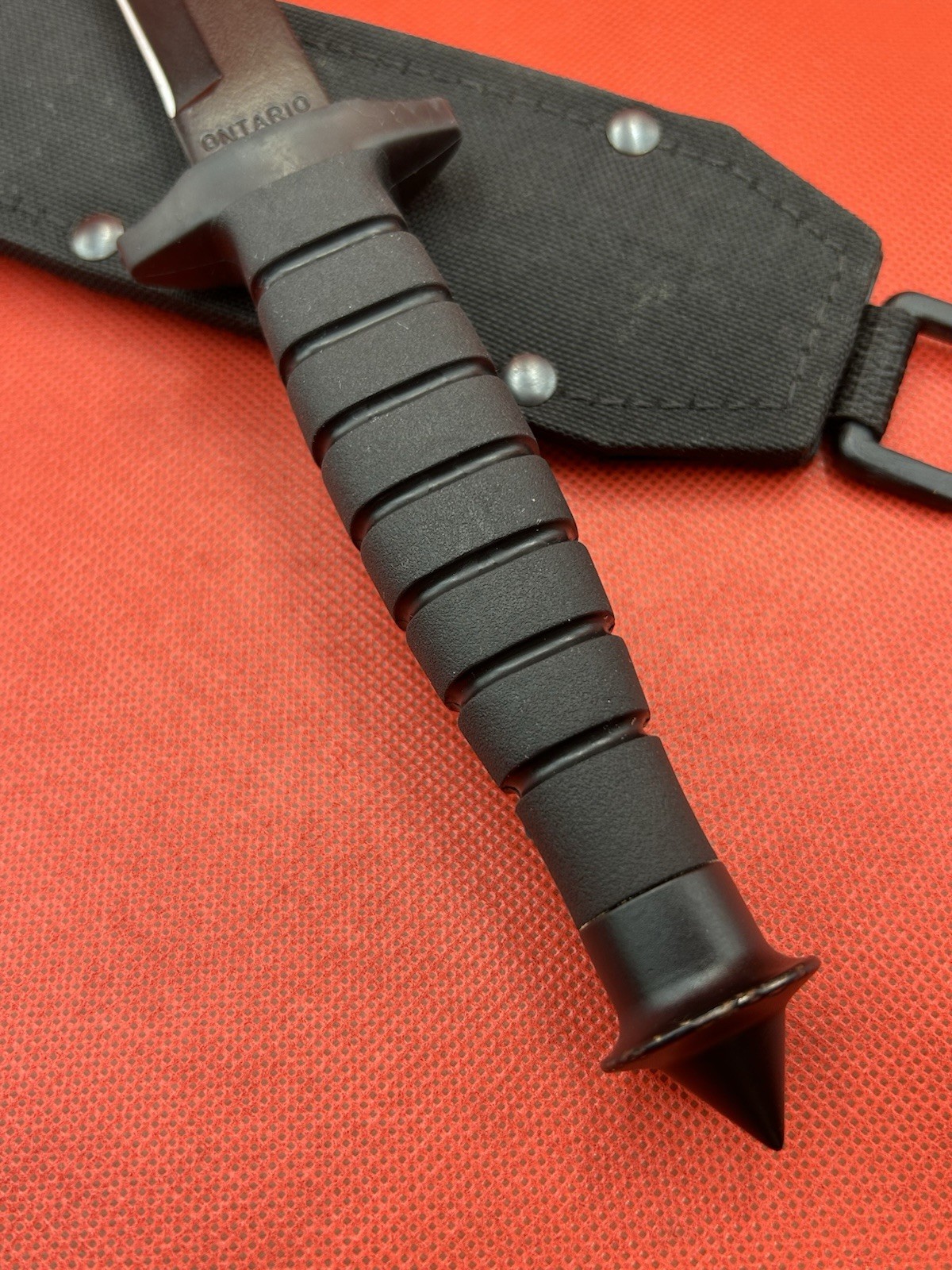 🔪ONTARIO SPEC PLUS ARMY SP3-95 Military Combat Knife w-Original Sheath USA!