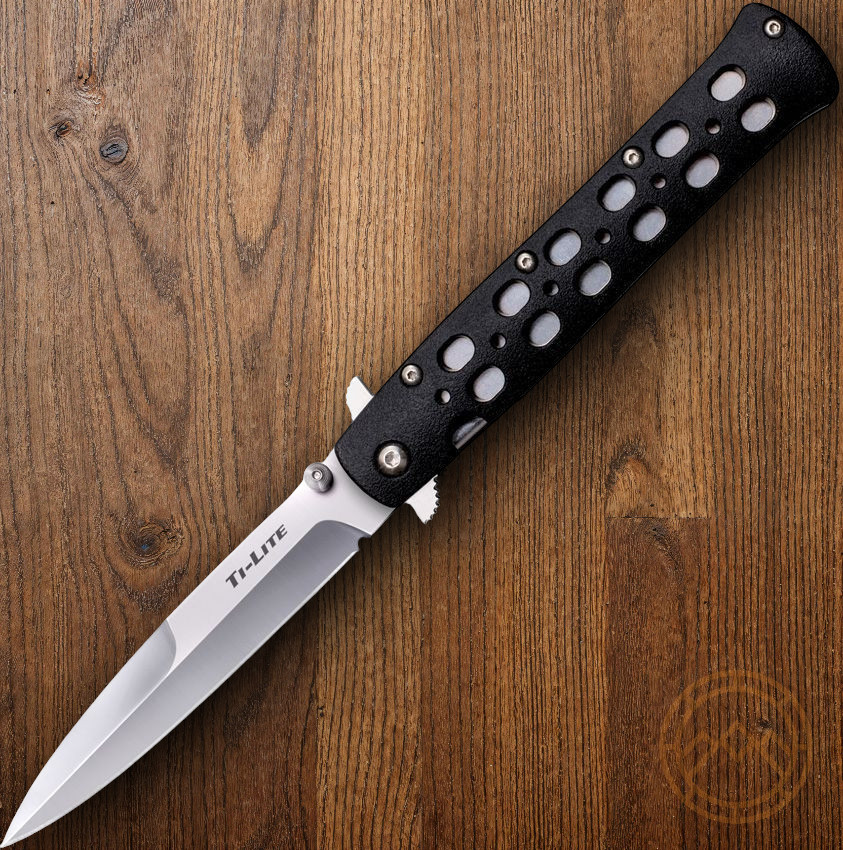 Cold Steel Ti-Lite Linerlock Folding Knife 4″ AUS-8A Steel Blade Zy-Ex Handle