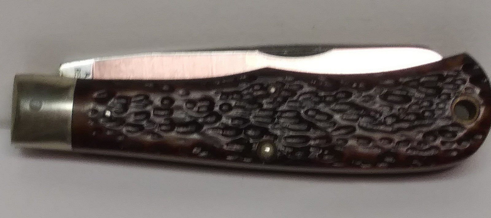 VINTAGE REMINGTON R1123 TRAPPER «AUTHORIZED REPRODUCTION» 2 BLADE POCKET KNIFE