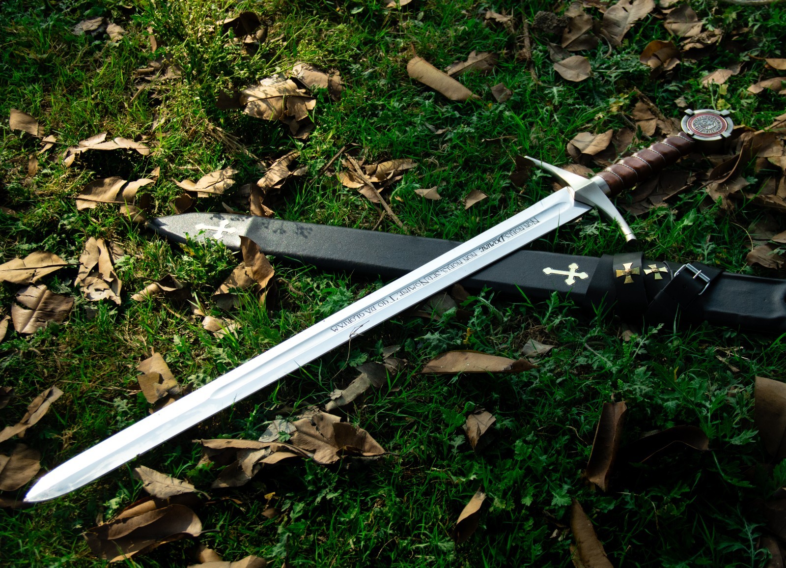 Accolade Sword Of Knights Templar Replica Medieval Crusader Templar Functional