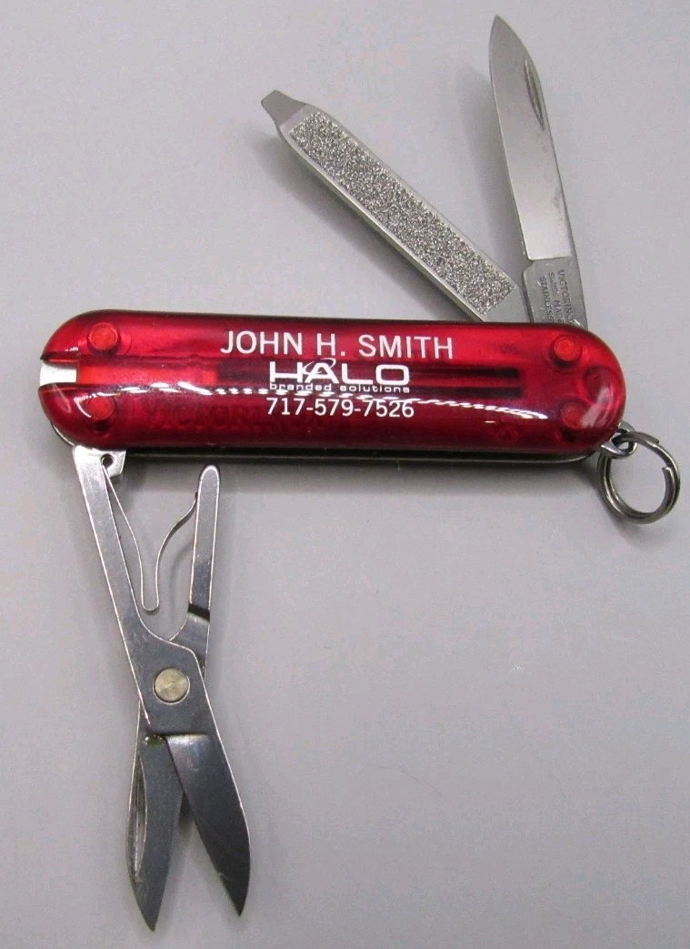 Victorinox Classic SD Halo Branded Solutions Advertising Knife