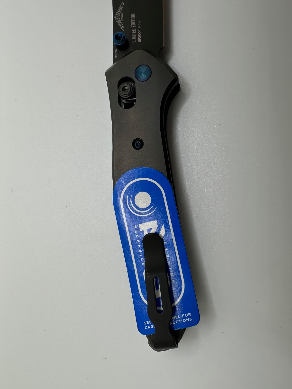 New Benchmade Osborne 940BK-2003 S90V DLC Limited Discontinued rare