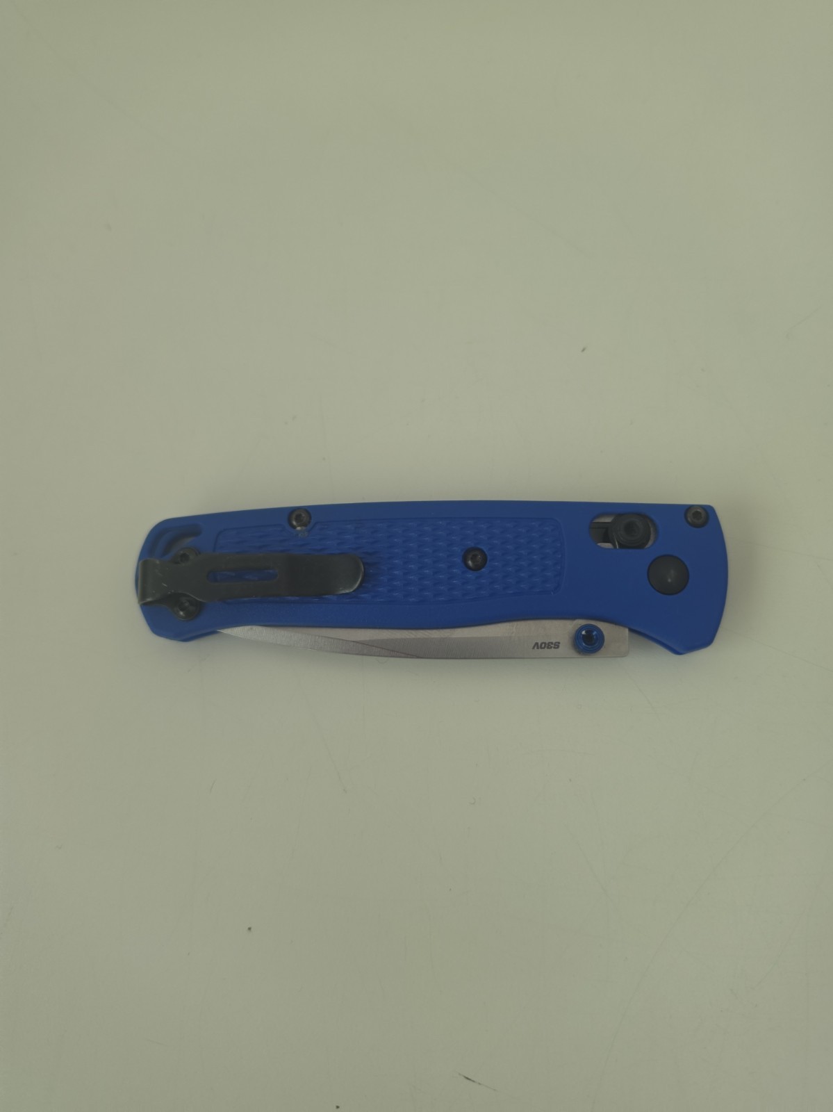 Benchmade 535 BUGOUT BLUE GRIVORY S30V Stainless Steel (58-60HRC) Folding Knife