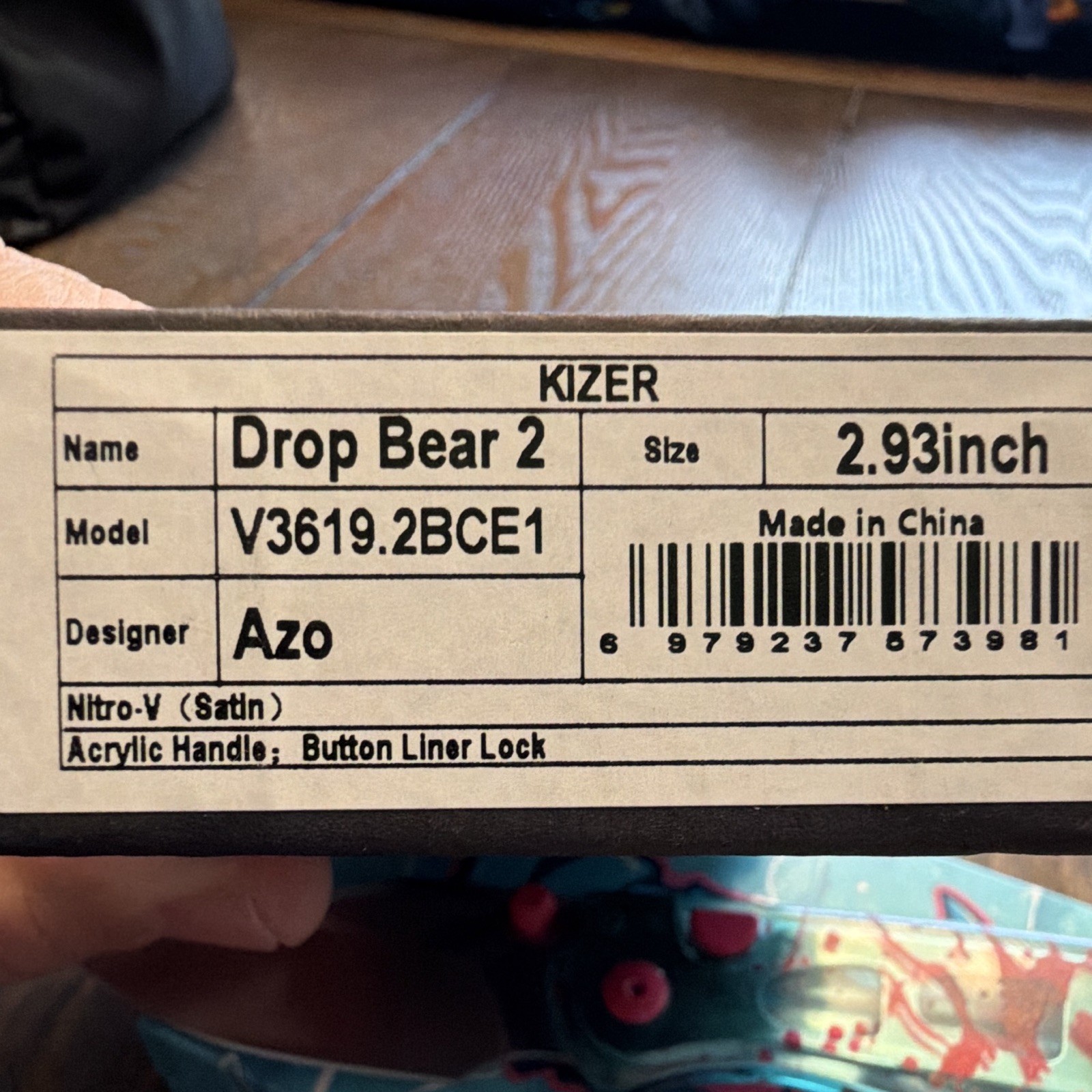 Kizer Drop Bear 2 Zombie Shark 73/150 Dirtbag/Dbest Exclusive