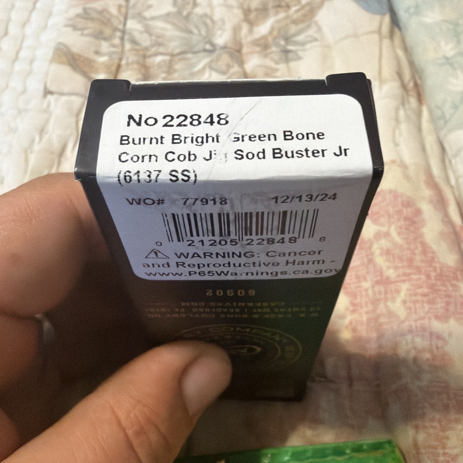 Case XX 2024 Lizardskin Sod Buster Jr Burnt Bright Green 22848 SFO