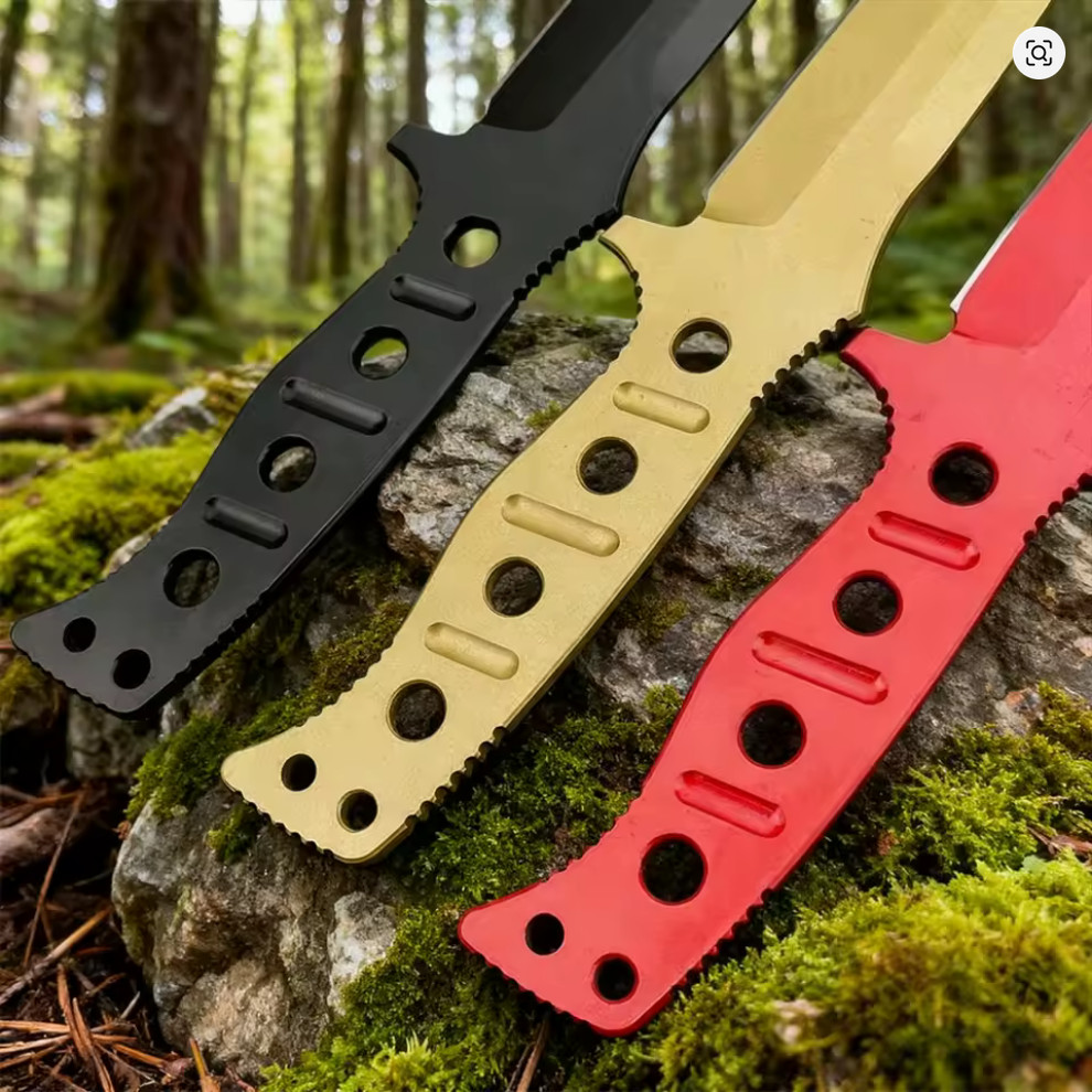 375 Fixed Blade Knife 4.37″ Blade w/ Kydex Sheath New