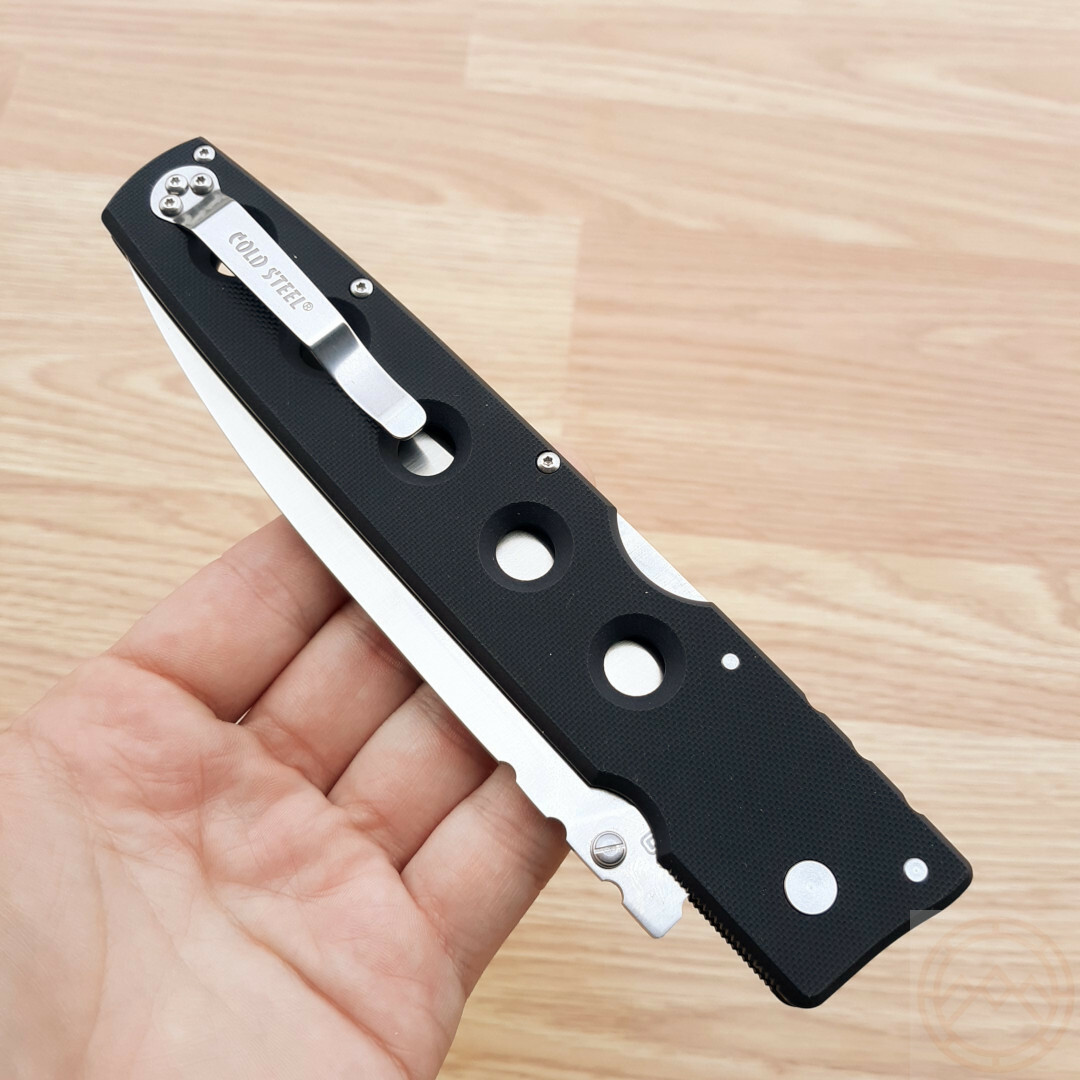 Cold Steel Hold Out Lockback Folding Knife 6″ CPM-S35VN Steel Blade G10 Handle