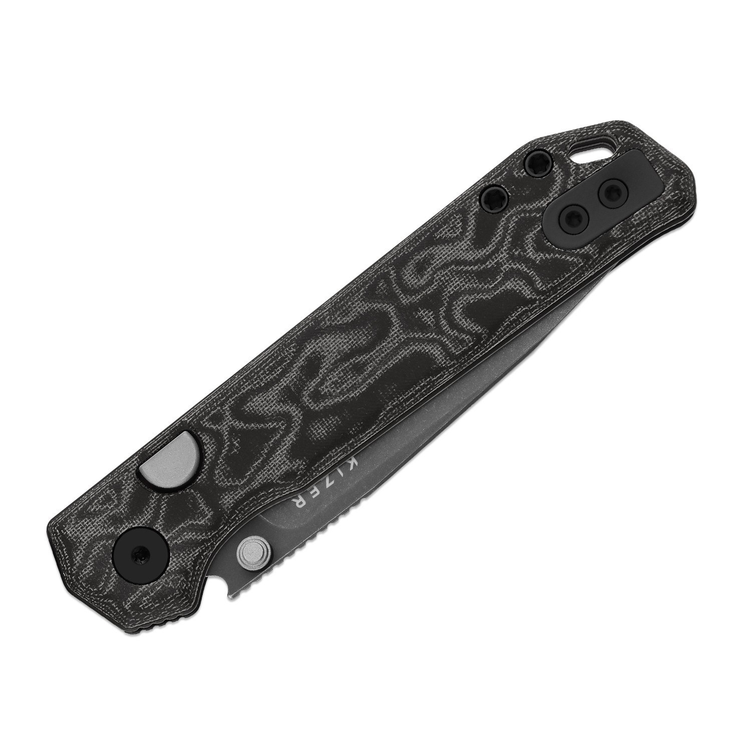 Kizer Begleiter 2.9 Folding Pocket Knife BD1N Blade micarta Handle V3458.2BDA2