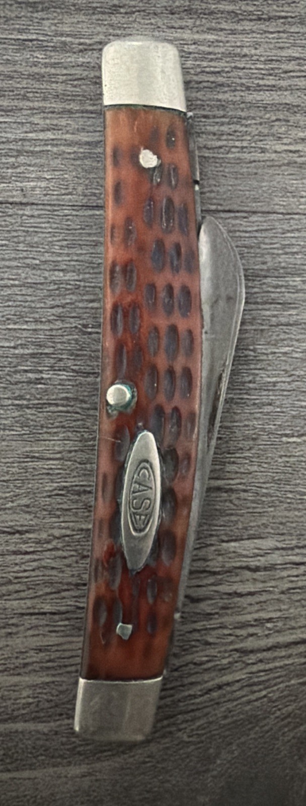 Knife Case XX Red Bone Texas Jack Knife 1940-64 VG
