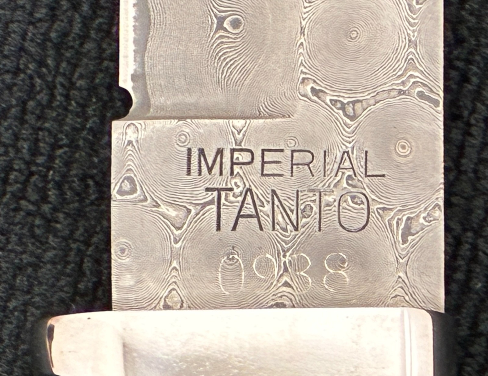 NEW RARE Cold Steel Damascus Imperial Tanto 1980’s Mint with Sheath