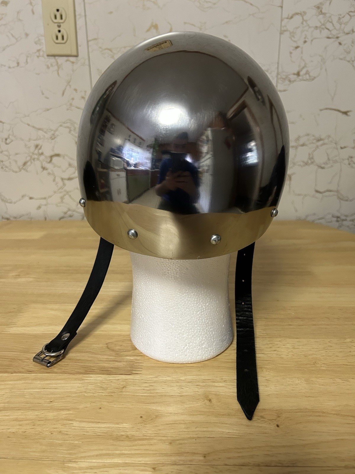 Skull Cap Cervelliere Helmet 2mm Steel Battle Ready Medieval Helmet