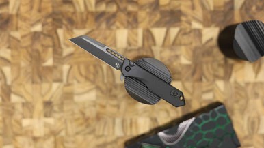 Heretic Knives Jinn Manual Dlc With Black Tactical Chassis
