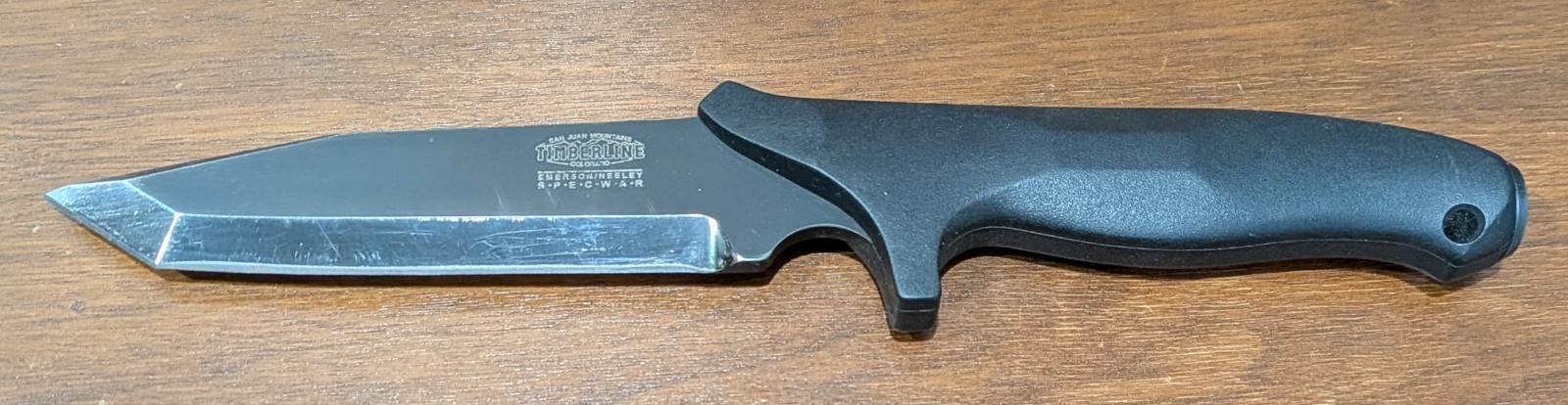 Emerson Neely SPECWAR Fixed Tanto Knife with Sheath – Used