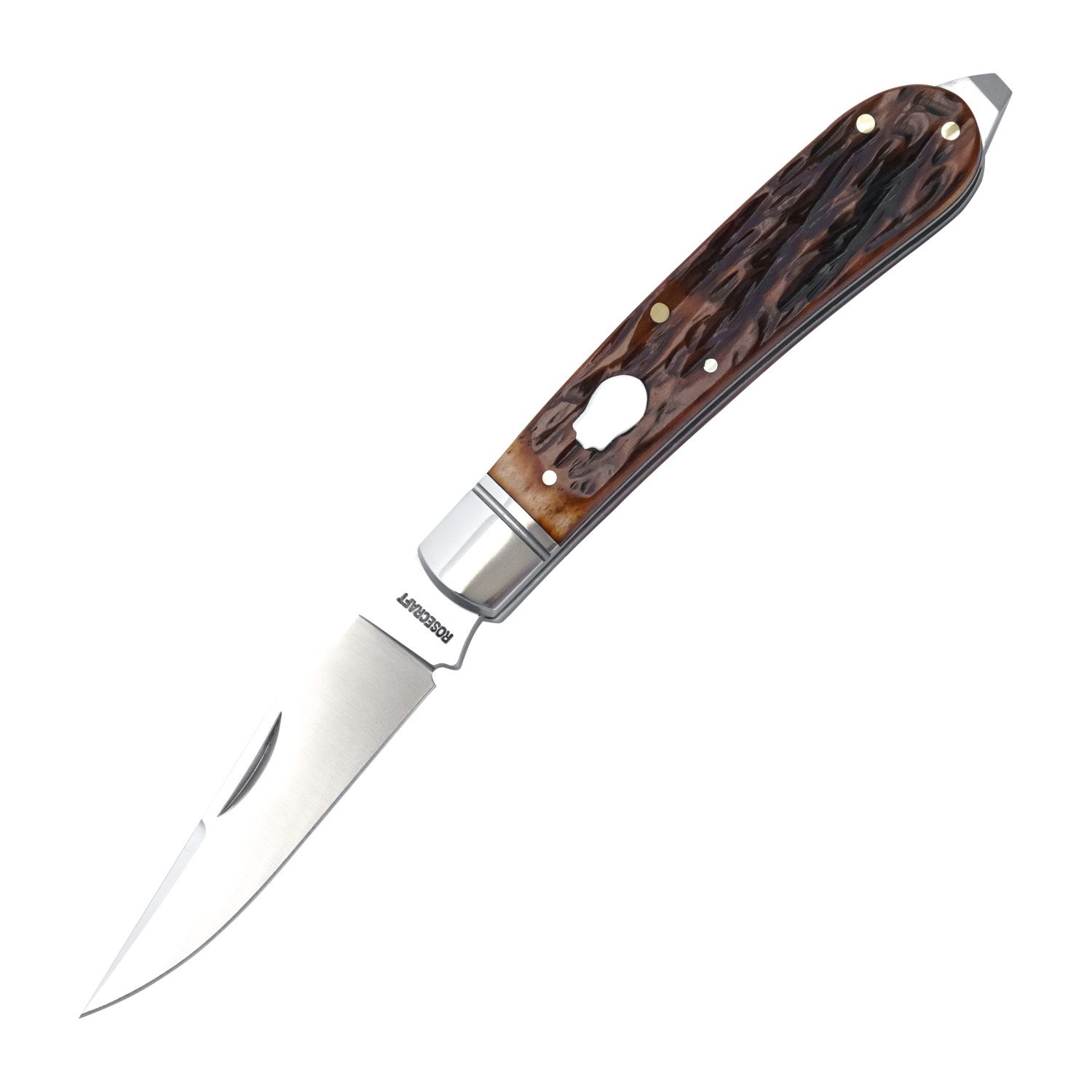 ROSECRAFT KNIVES DAPPER JIGGED BONE APPALACHIAN JACK RCT003DJB