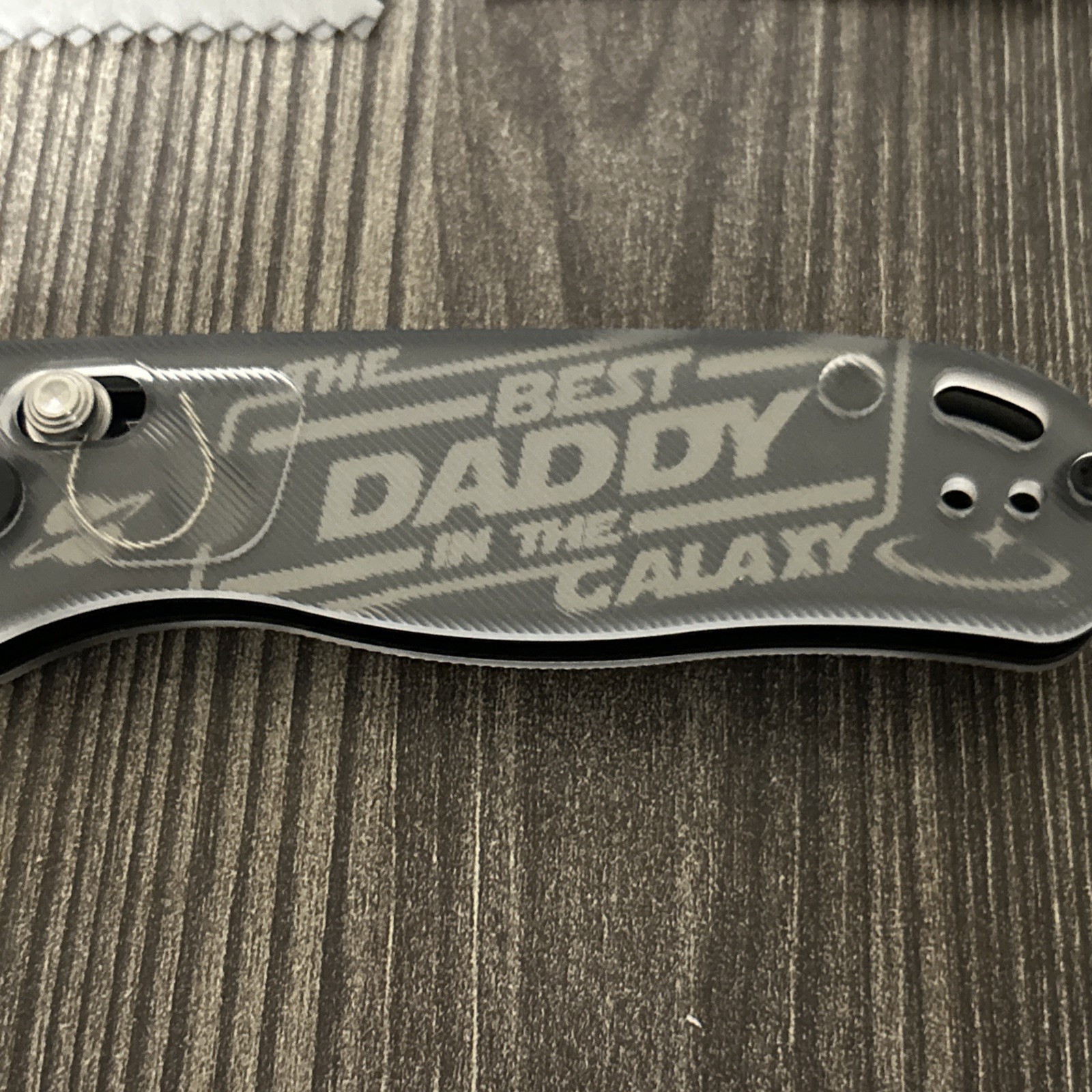Kizer Drop Bear EDC The Best Daddy In The Galaxy New In Box