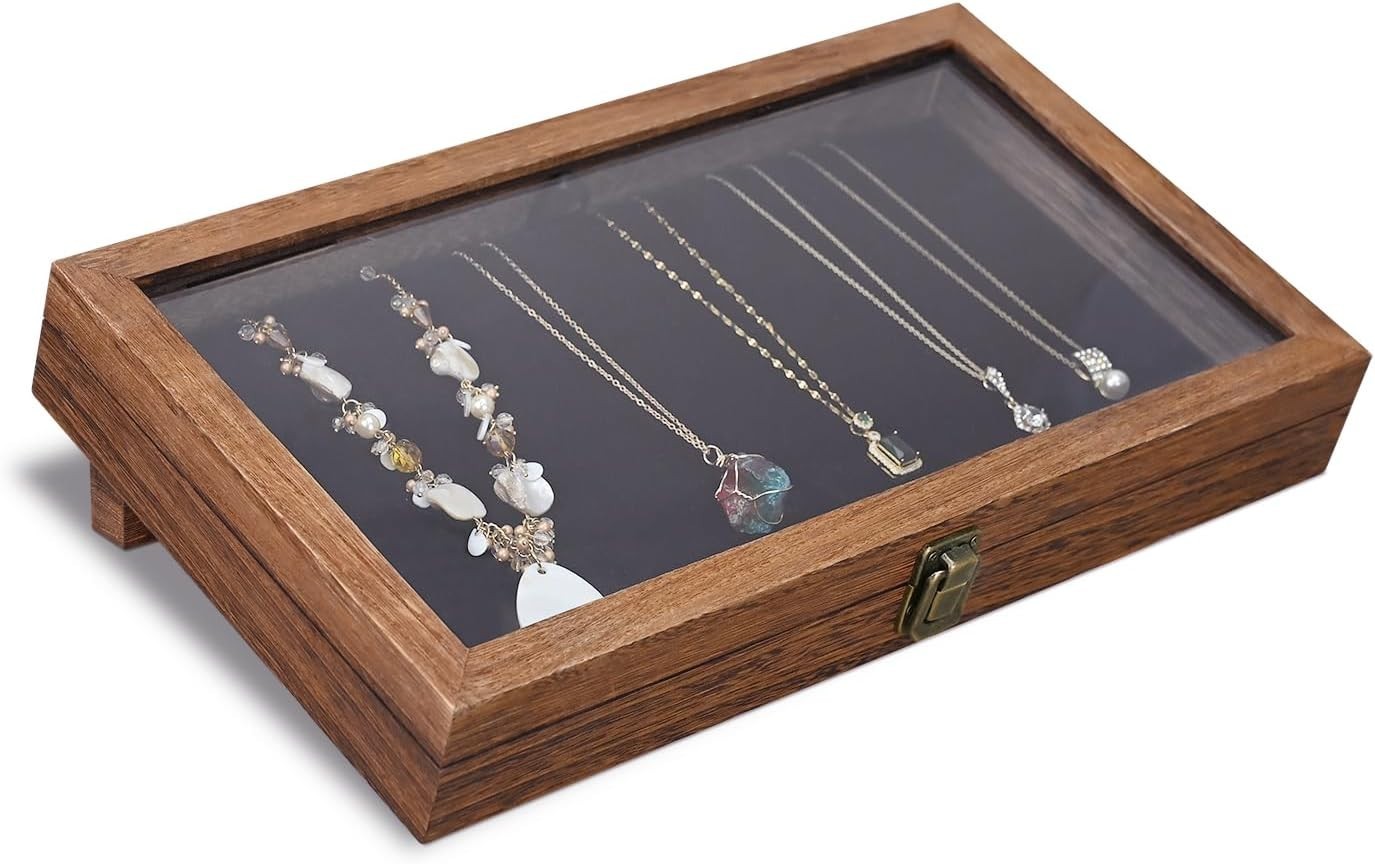 Knife Display Case Arrowheads Collectibles Wood Glass Pin Coins Medal Shadow Box