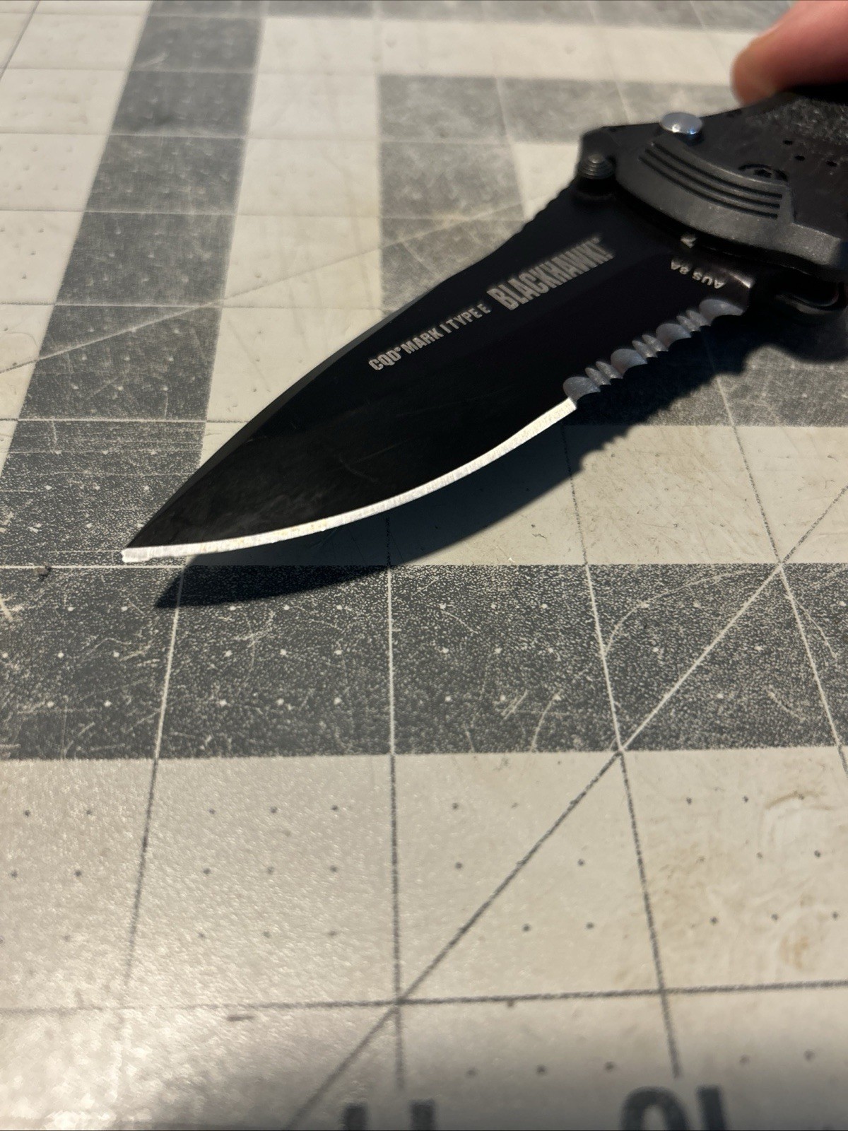 BLACKHAWK CQD Mark 1 Type E Manual First Responder Folding Knife