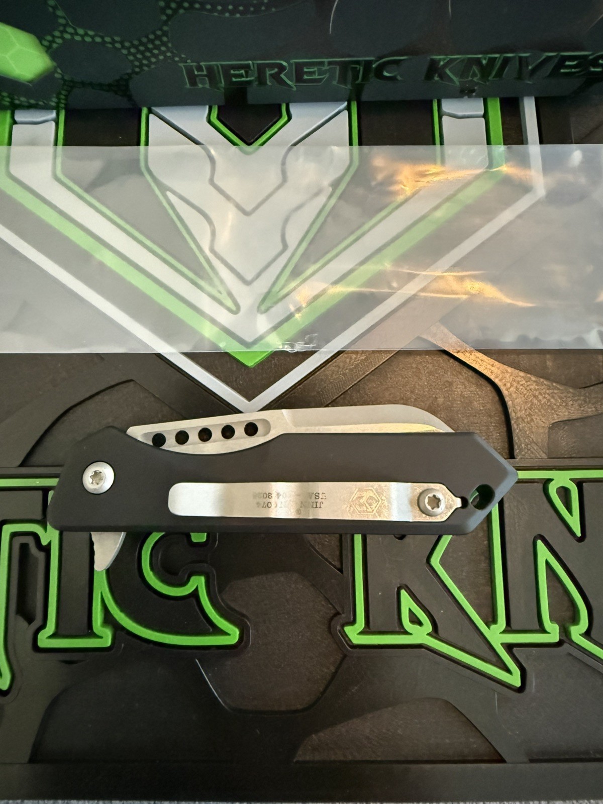Heretic Knives Jinn Manual, Battleworn Magnacut BIN!!