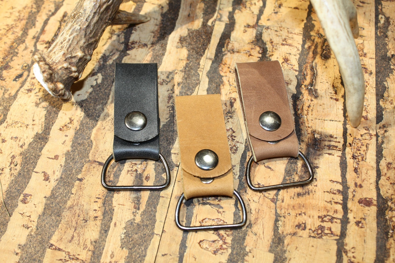 Custom Leather dangler for «MORA PLASTIC SHEATH» fits many other hanging sheaths