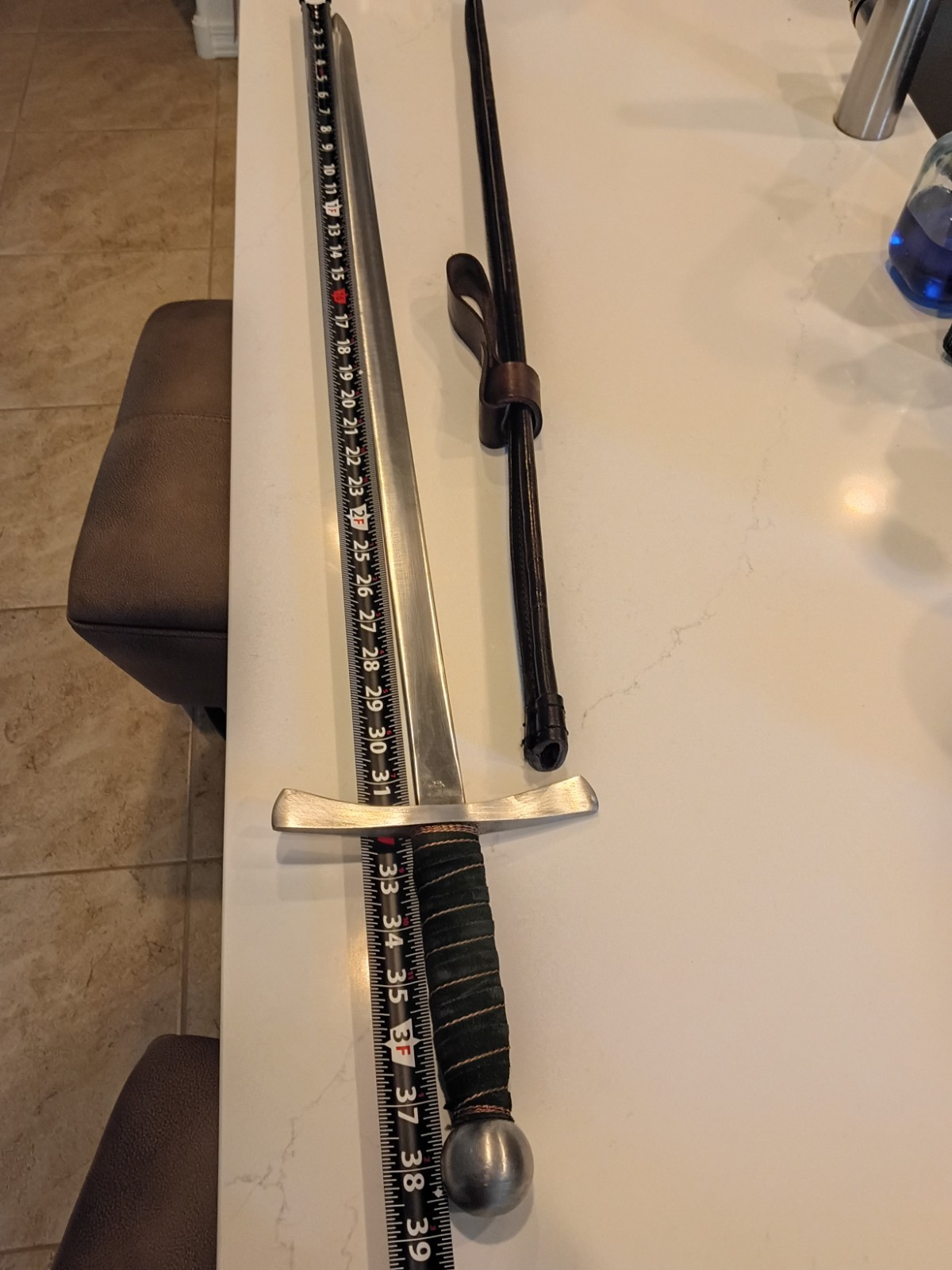 🔥 38.5″ Starfire Longsword/ Combat Sword W/Scabbard