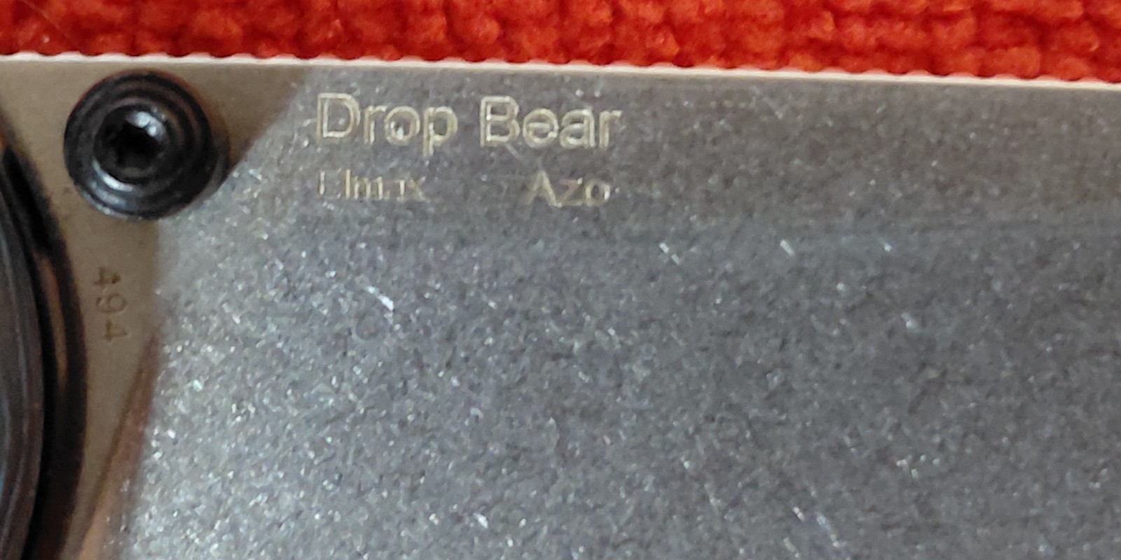 Kizer Drop Bear Ki3619A2 Elmax Arctic Storm FatCarbon Clutch Lock Knife NEW NIB