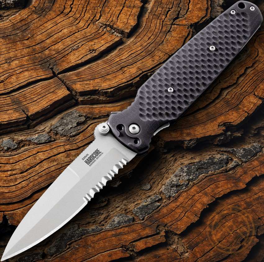 Hardcore Hardware Australia Folding Knife 3.88″ CPM S35VN Steel Blade G10 Handle