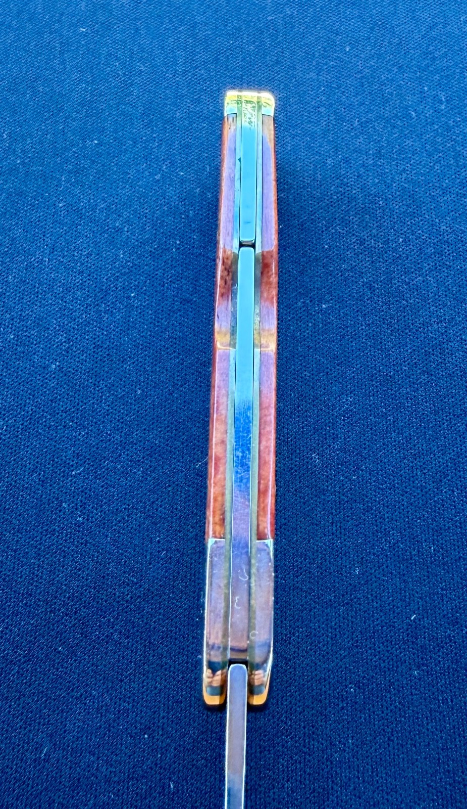 2018 Case XX USA Chestnut Bone Handle Mini Copperlock Folding Pocket Knife Used