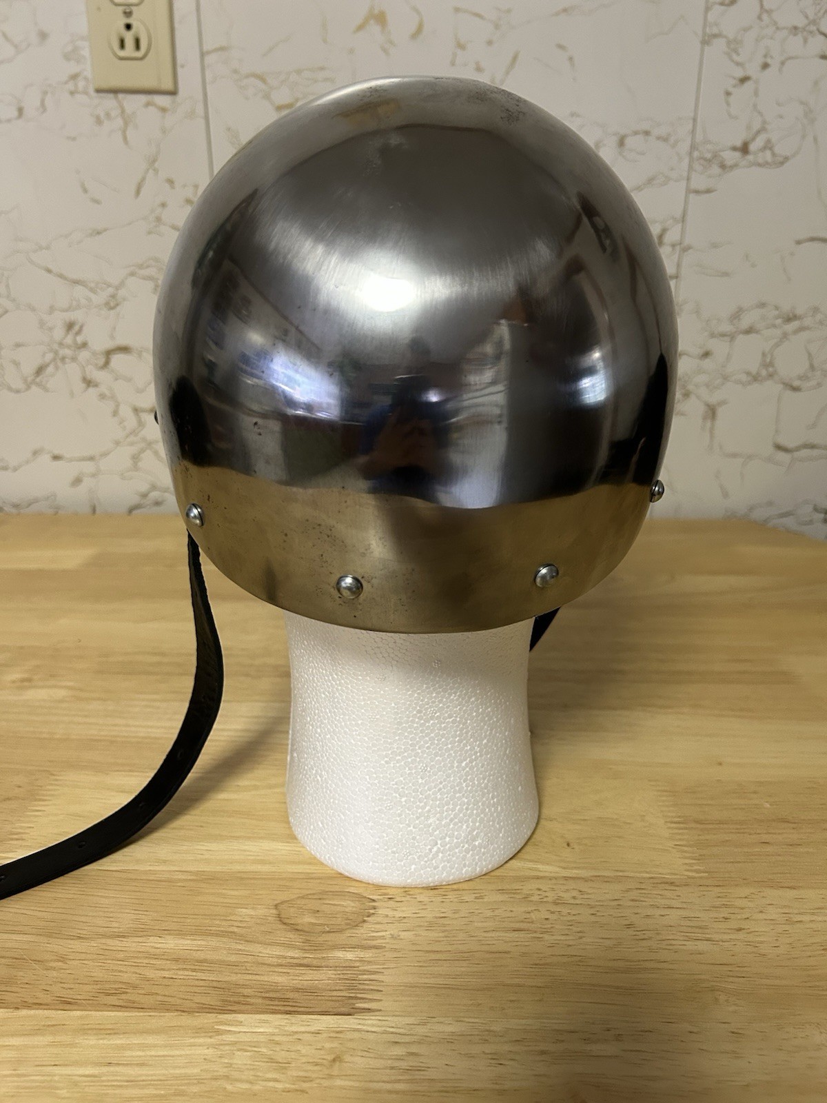 Skull Cap Cervelliere Helmet 2mm Steel Medieval Battle Ready