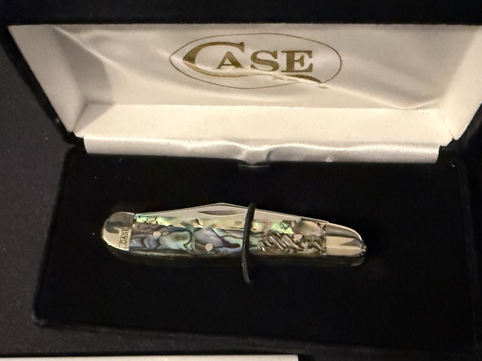 Case XX No 12025 Case Razor Abalone Peanut 2-Blade Slipjoint Knife 2024