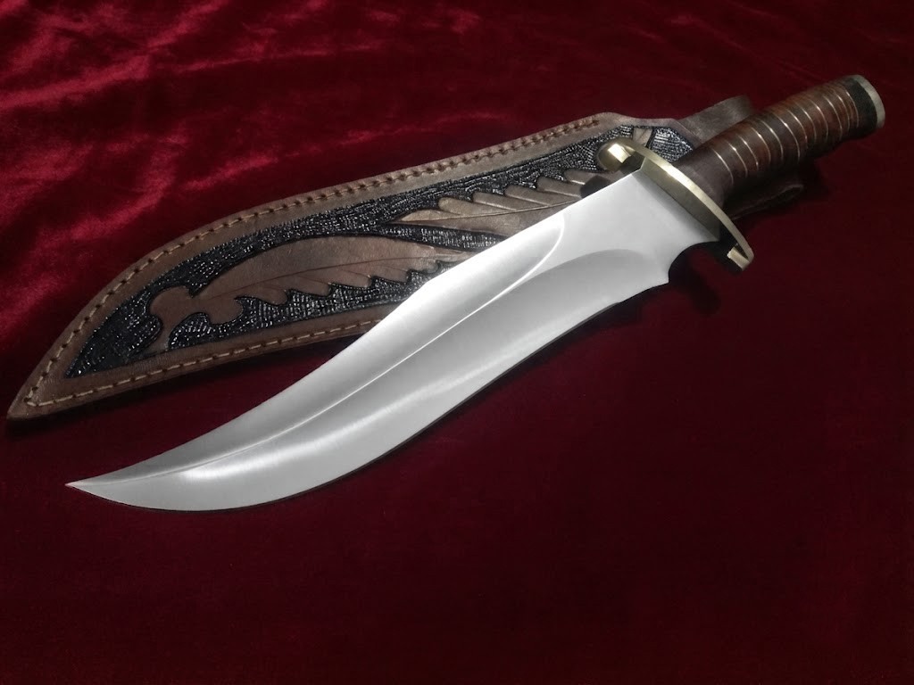 Titan Edge 18″ Handmade 1095 Carbon Steel Combat Tactical Hunting Bowie Knife