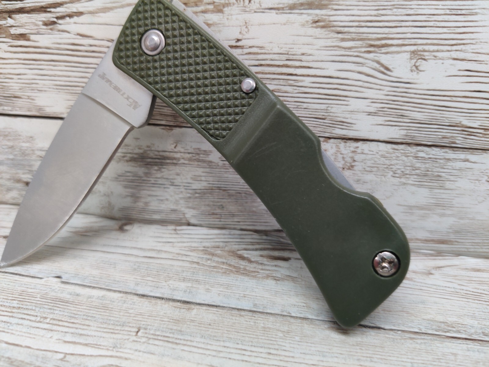 Mini 420 Stainless Steel Folding Pocket Knife, Back Lock Pocket Clip