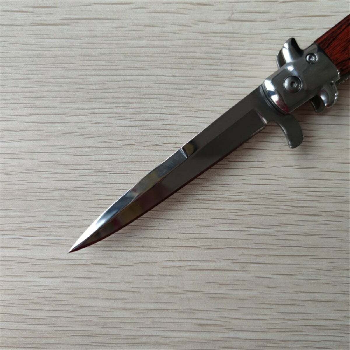 9.06 Inch Hand Forged 8CR18mov Stainless Steel Hunting Self Defense Essentials