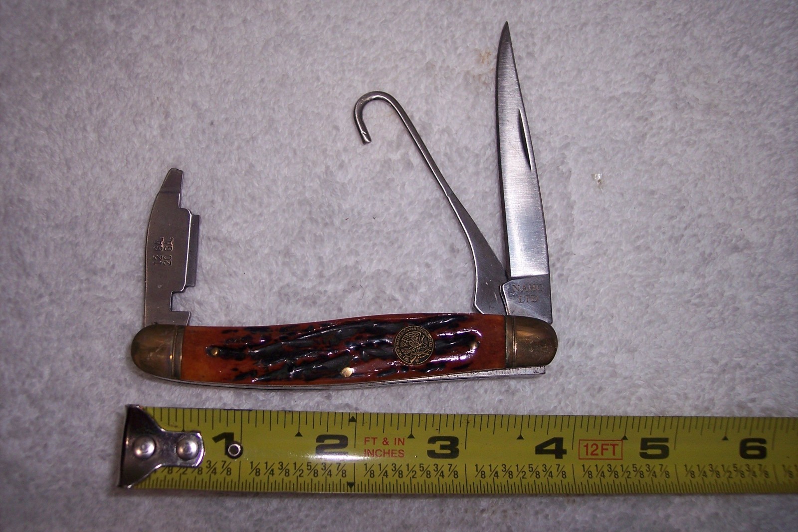 NAHC Stag Handled Knife Set 7 Piece Set