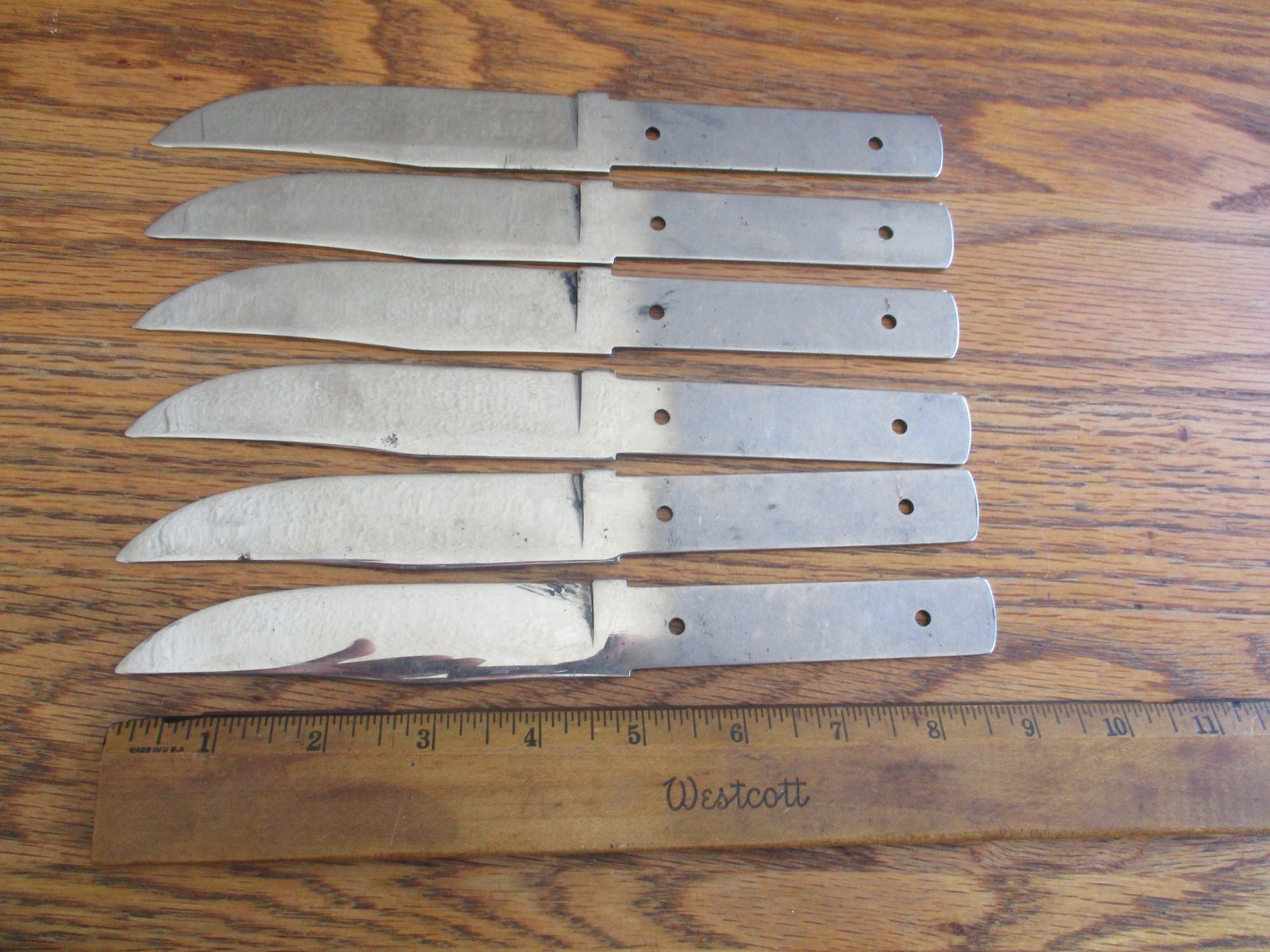 6 Carbon Steel Knife Blade Blank Blank’s NOS Colonial Knife USA