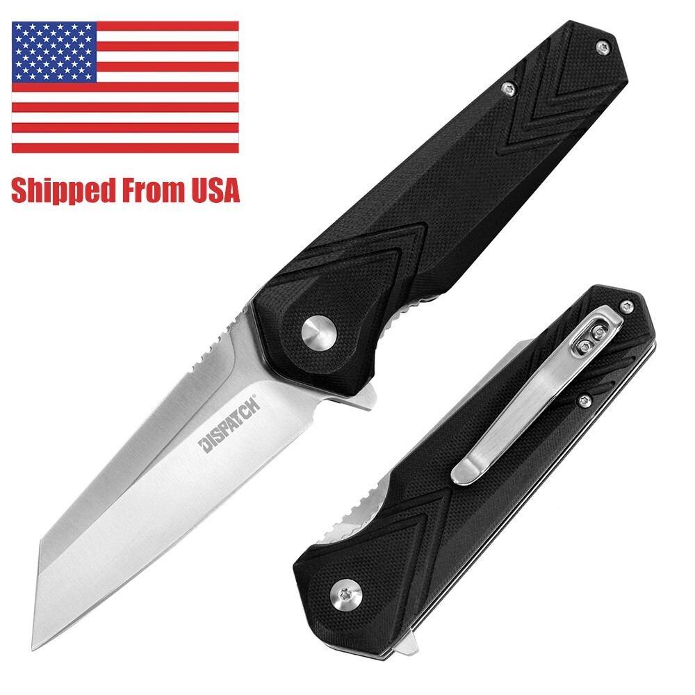 Folding Knives Edc Folding Pocket Knife Black Assisted Opening Folding Knife ED