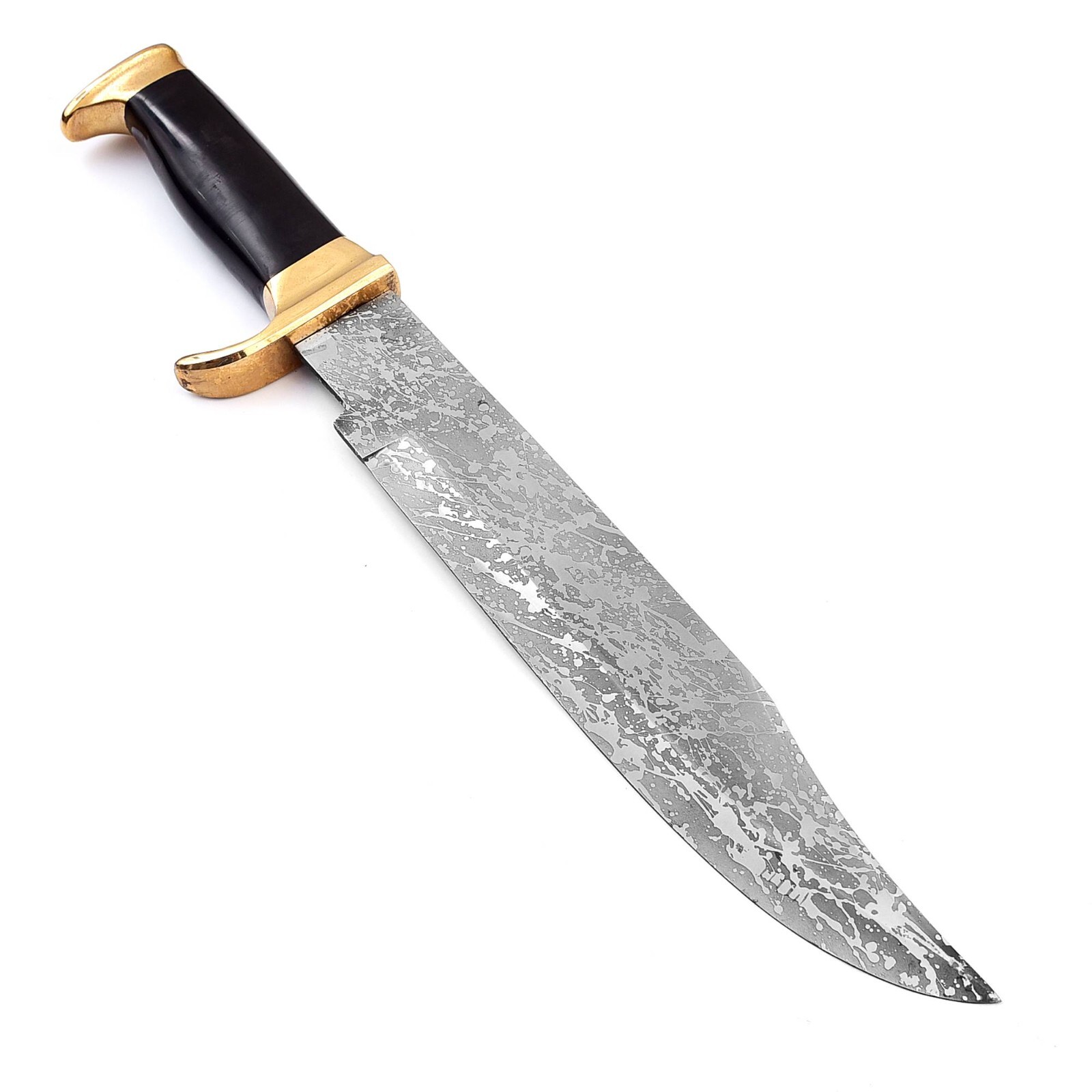 18 Inch High Carbon Steel Hunting Bowie Knife with leather sheath , Gift Pack