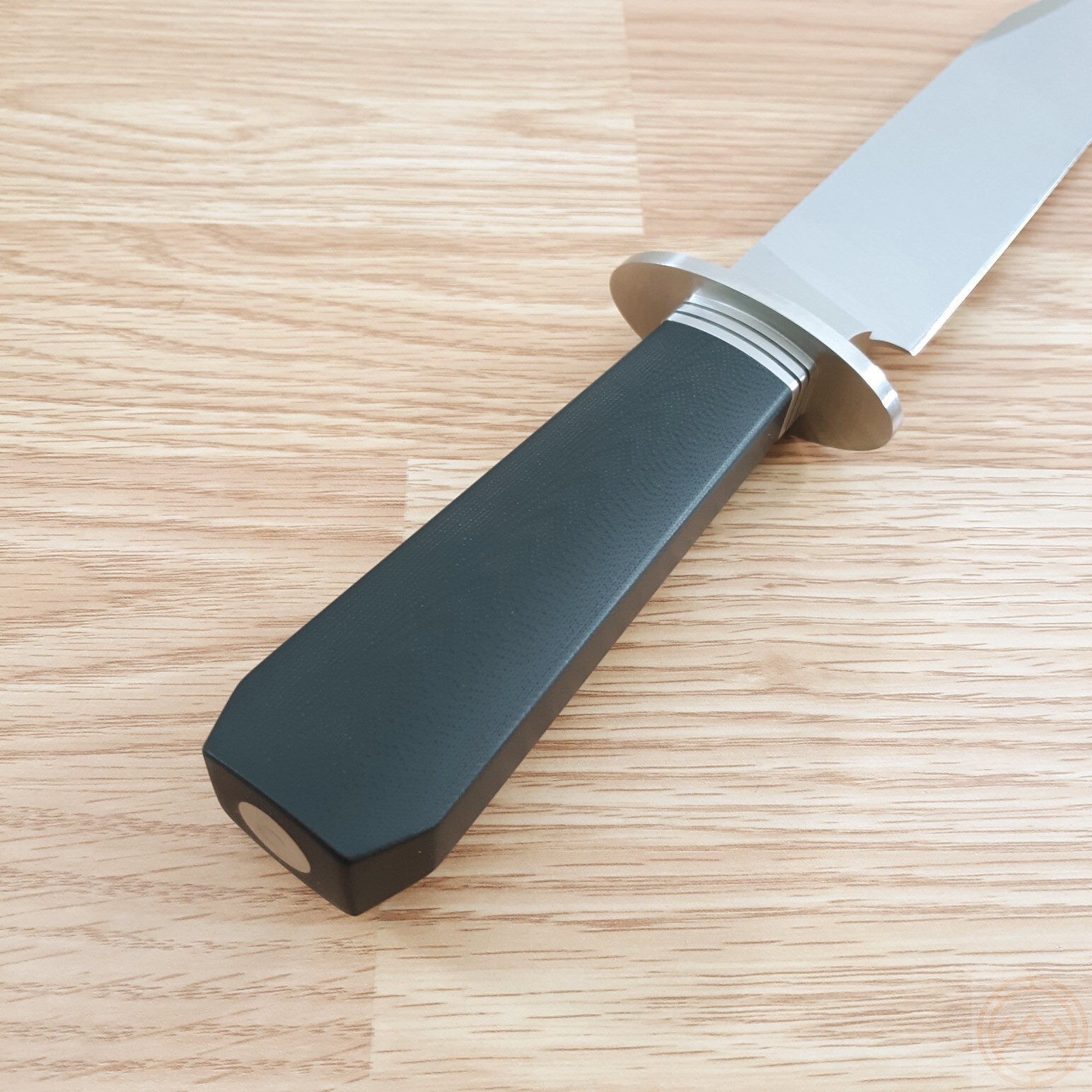 Cold Steel Laredo Fixed Knife 10.5″ 4034 Steel Blade Black Line Micarta Handle