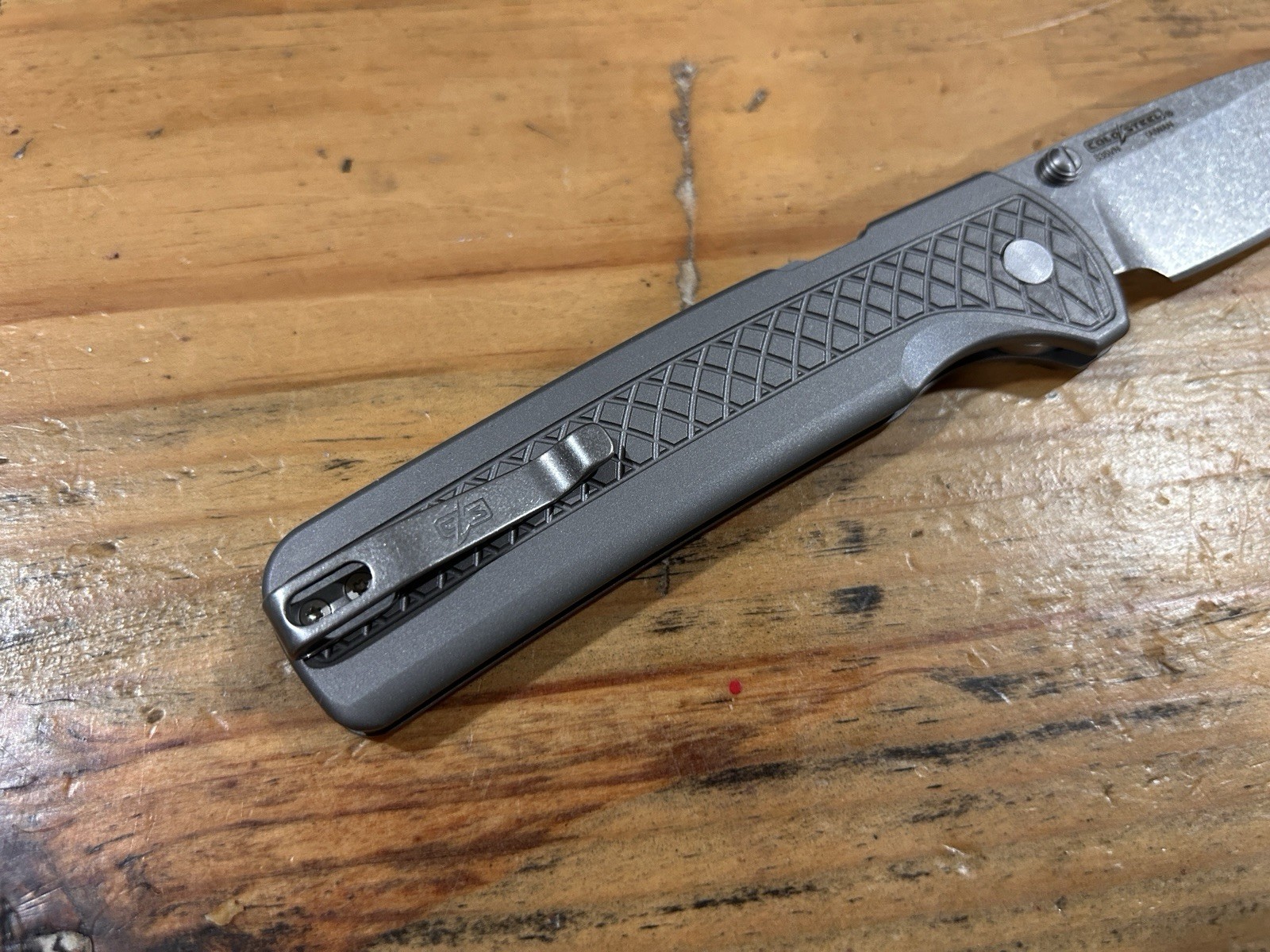 Cold Steel Full Metal Atlas Lock Titanium 3.5″ S35VN Satin Blade Folder 35FMA-SA