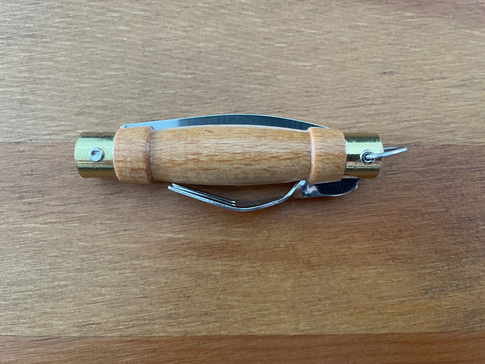 2.16″ Portuguese Navaja MAM with Fork Inox-Palacoulo Wood Handle – USA Seller