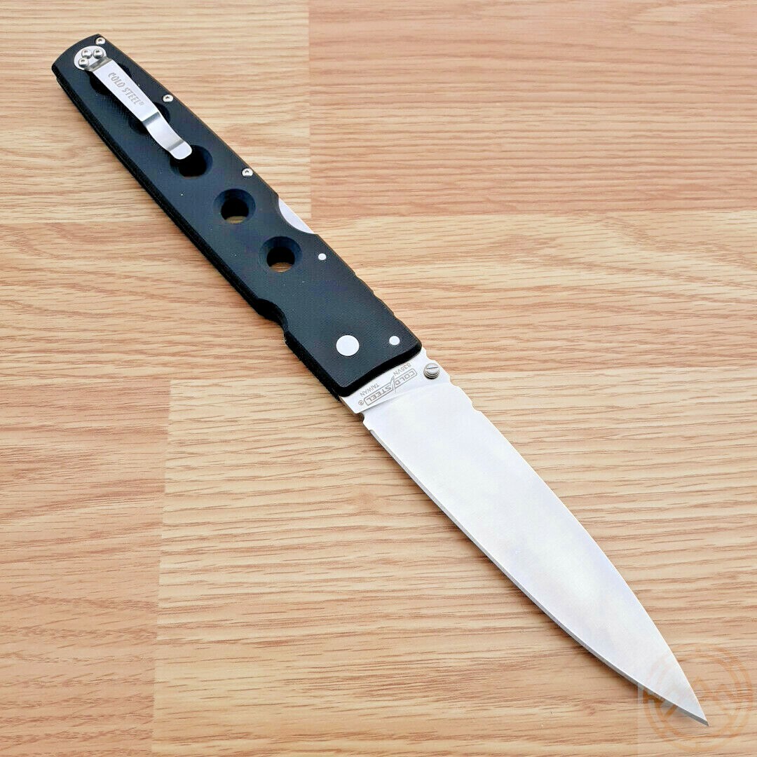 Cold Steel Hold Out Lockback Folding Knife 6″ CPM-S35VN Steel Blade G10 Handle