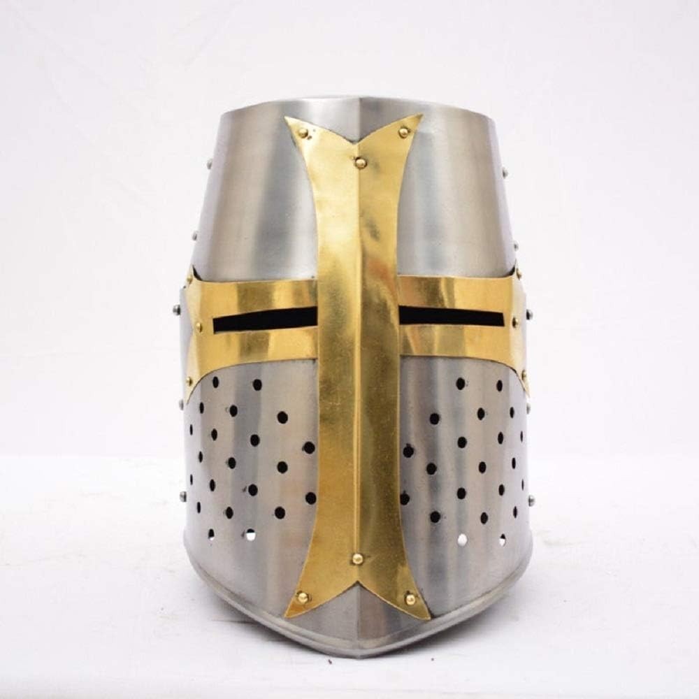 Medieval Templar Crusader Knight Armor Helmet | Greek Roman Spartan Armour