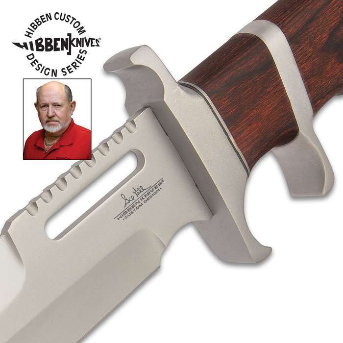 Gil Hibben Bloodwood Fixed Blade Knife Toothpick Hunting Tactical Bowie New
