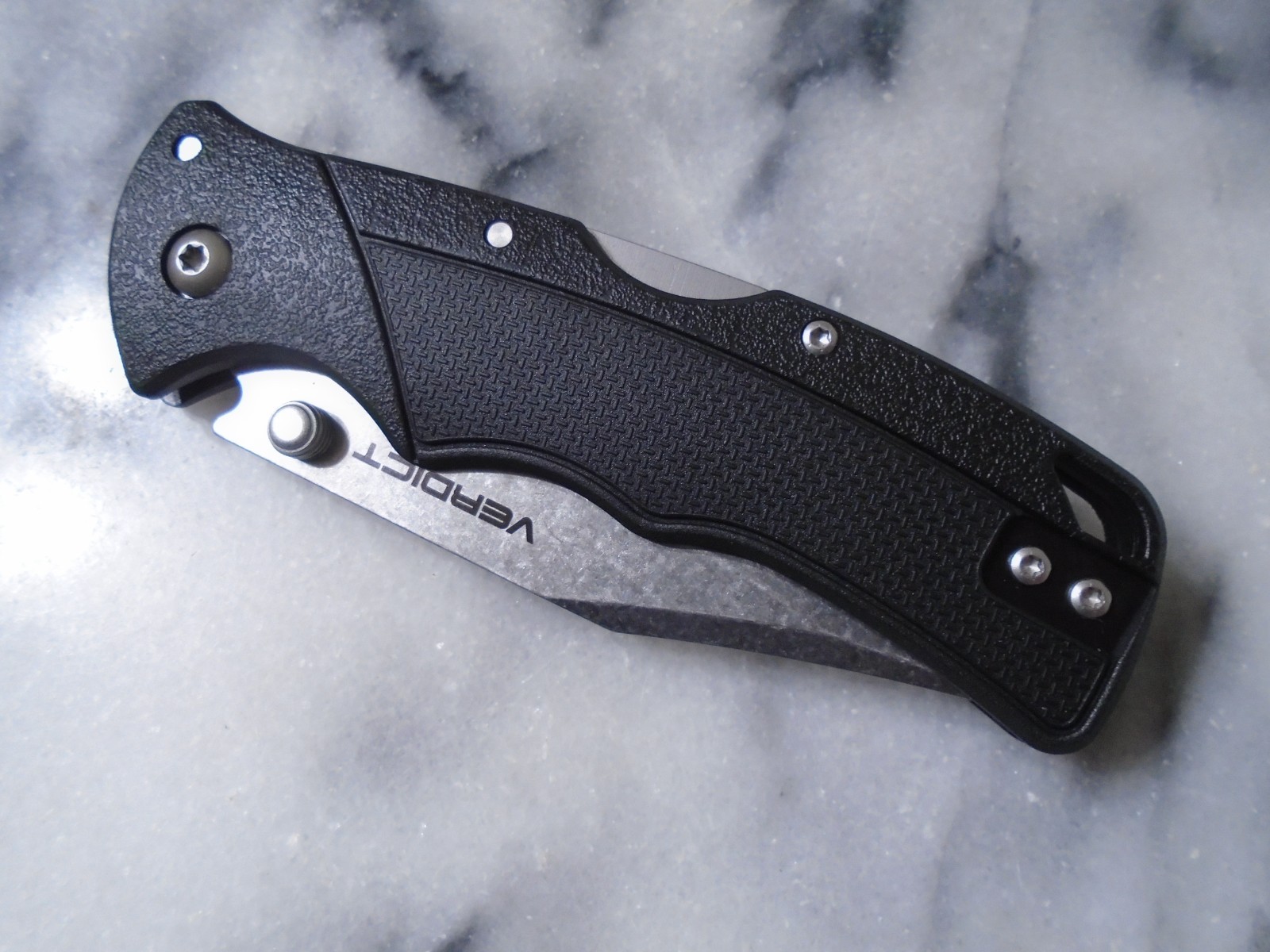 Cold Steel Verdict Clip Point Pocket Knife TRI-AD Lock 4116 Steel Folder C3CPSSZ