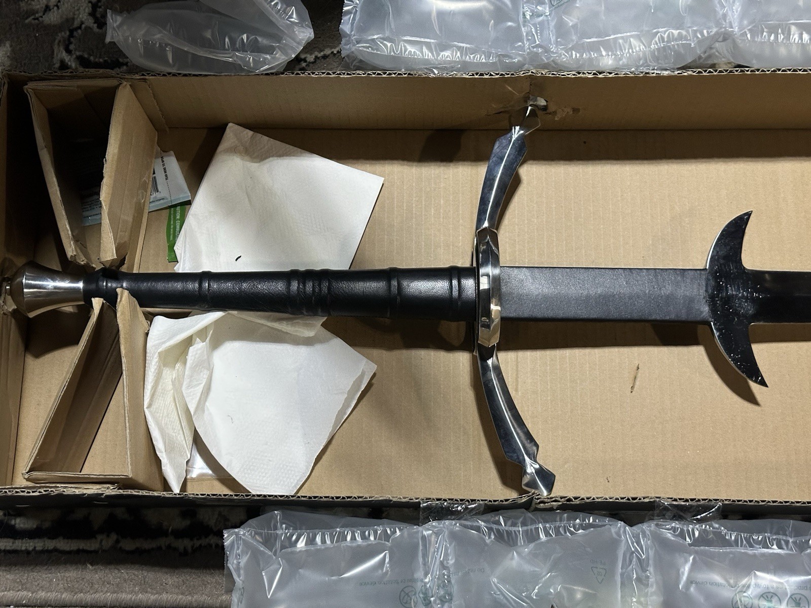 SALE! Two Handed Zweihander Great Sword By Medieval Collectables
