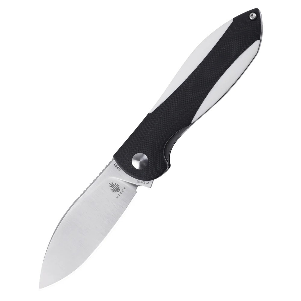 Kizer Infinity EDC Folding Pocket Knife N690 Blade G10 Handle V3579N2