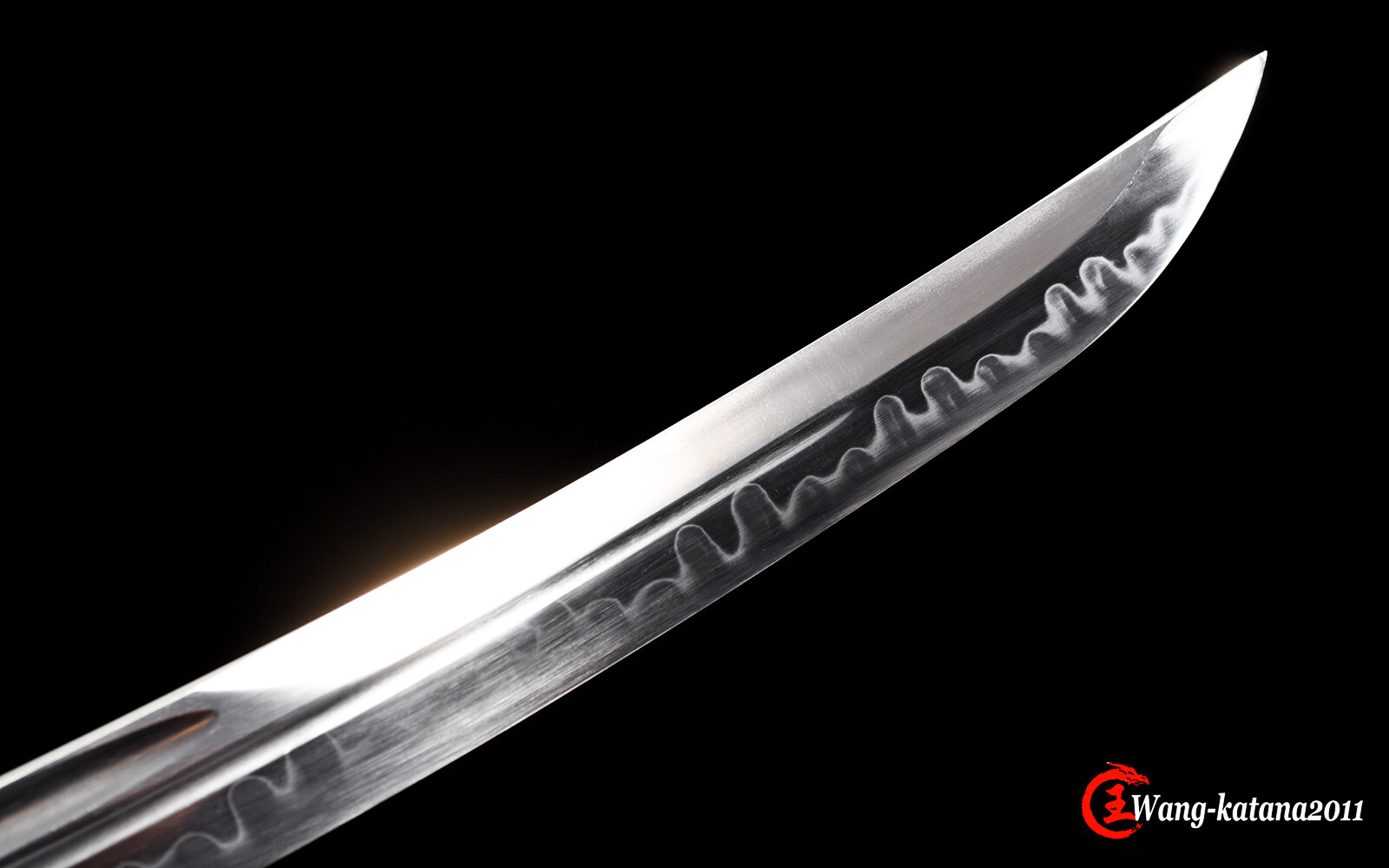20»Tanto Clay Tempered T10 Sharp Mini Knife Katana Japanese Samurai Short Sword
